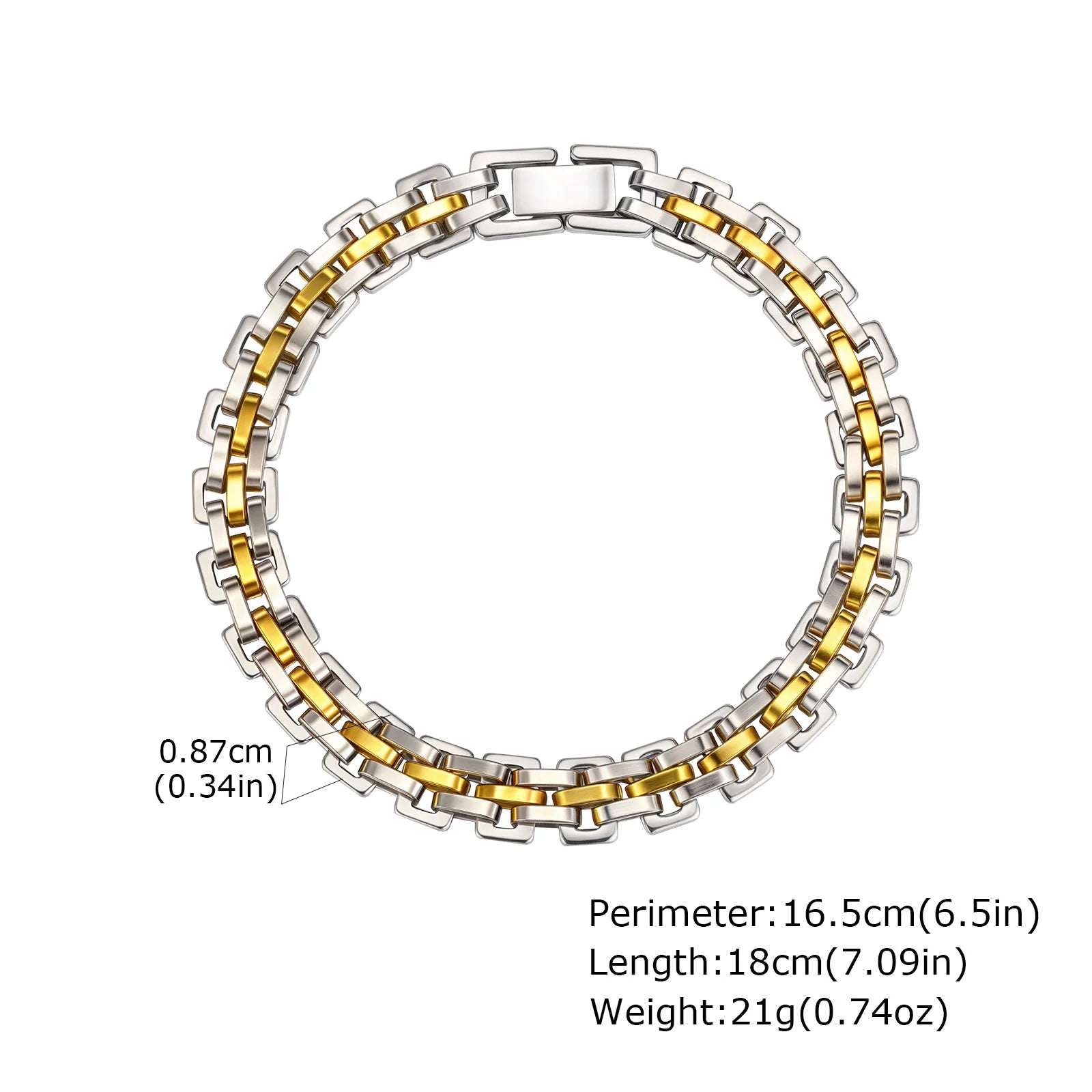 Luxury Gold Watch Bracelet