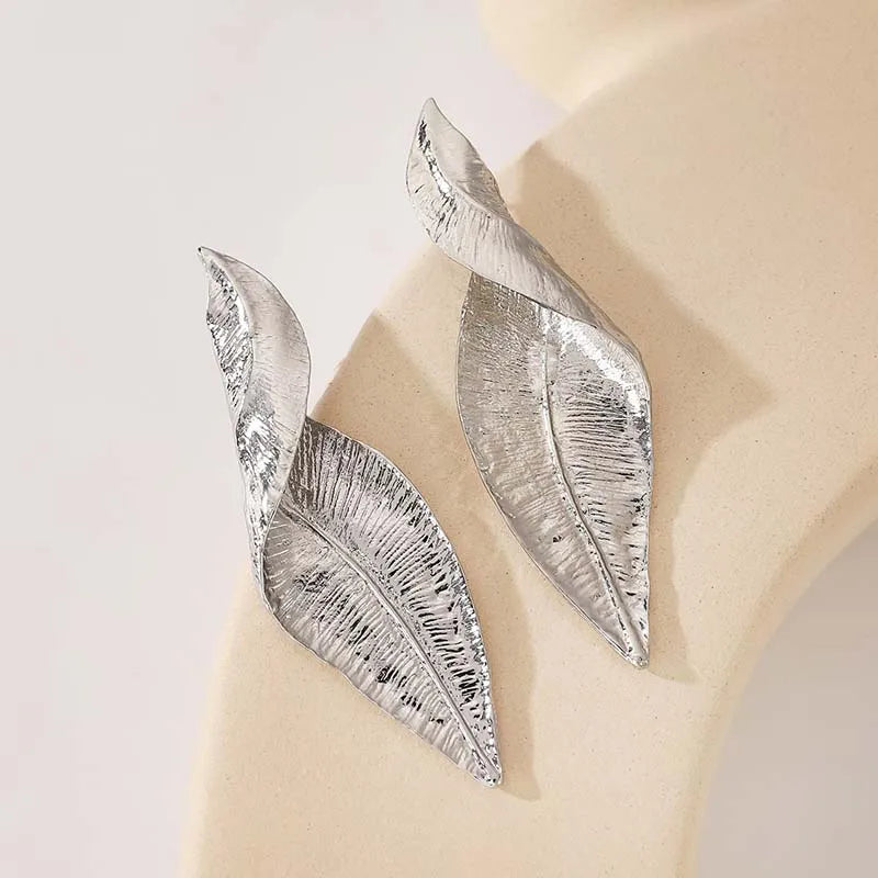 Aurora Leaf Earring