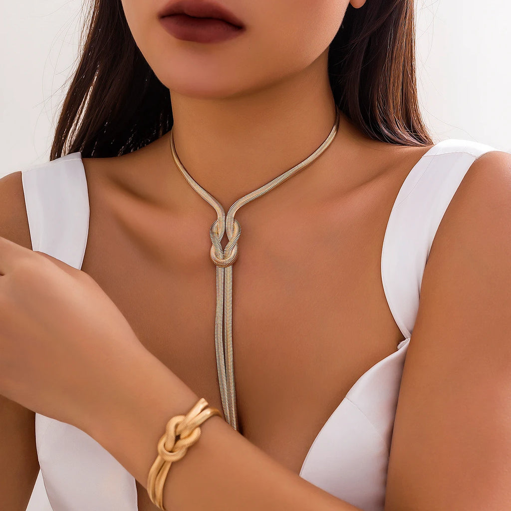 Vintage Snake Chain Jewelry Duo