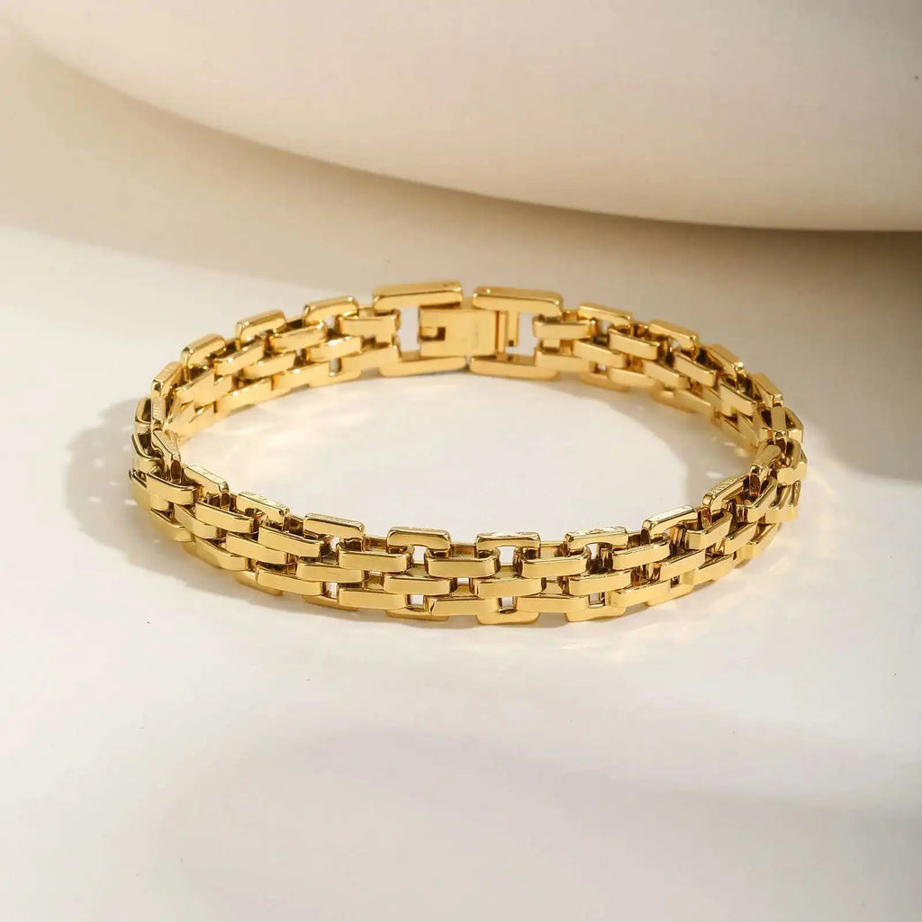 Luxury Gold Watch Bracelet