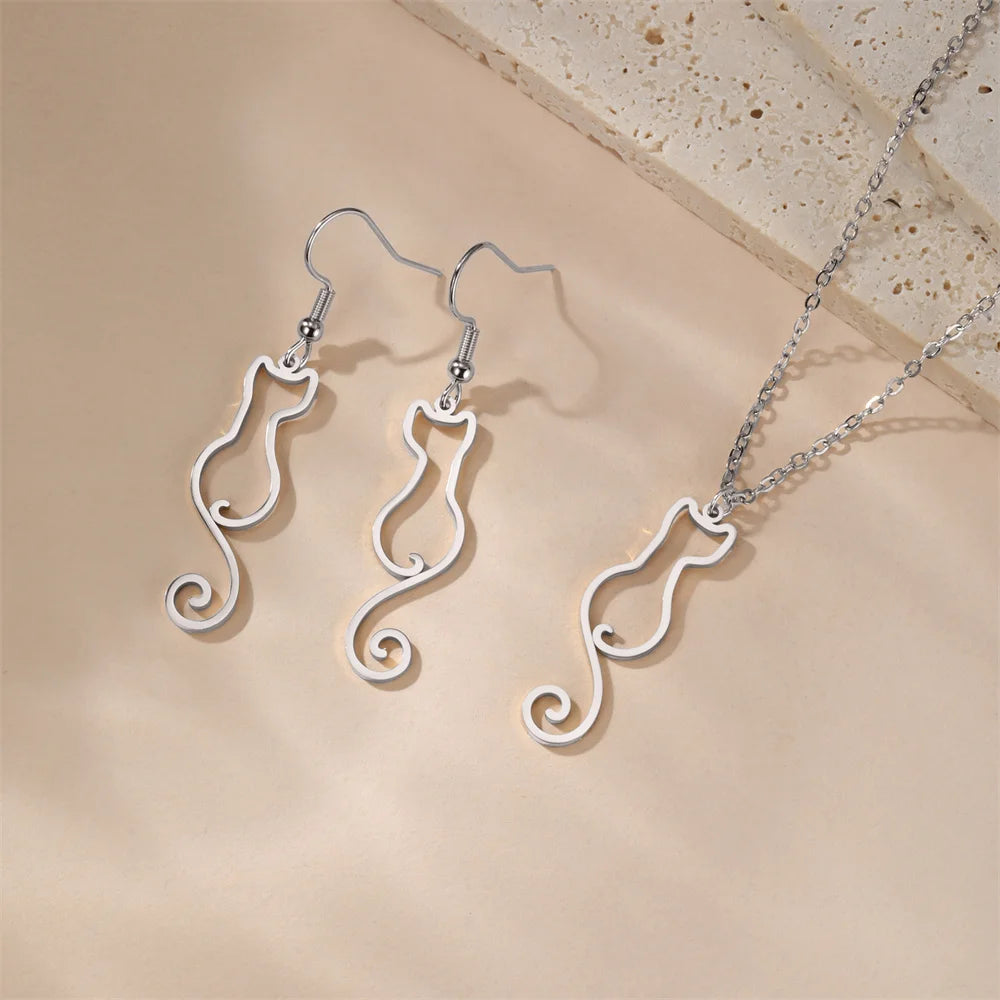 Adorable Cat Tail Earrings