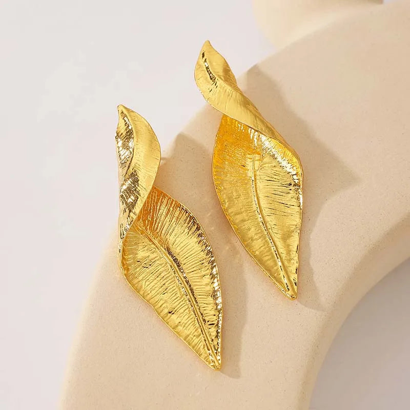 Aurora Leaf Earring