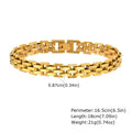 Luxury Gold Watch Bracelet