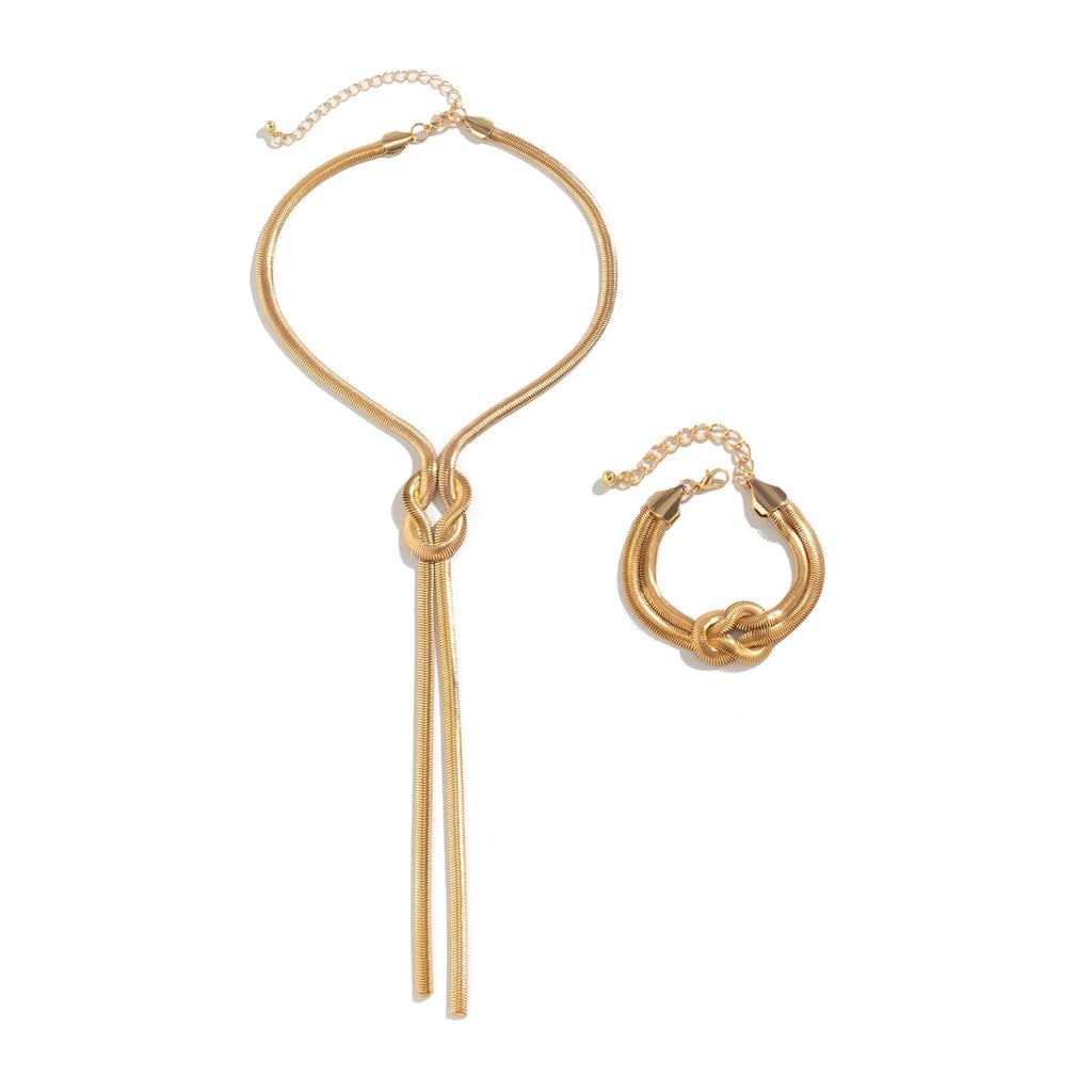 Vintage Snake Chain Jewelry Duo