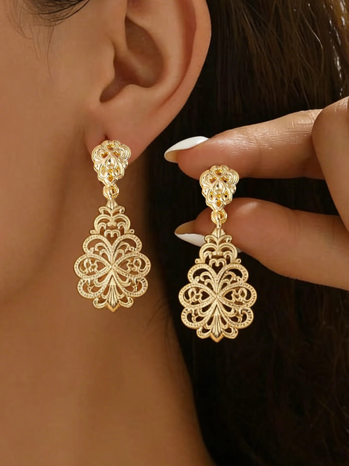 Algerian Palace Bridal Earrings