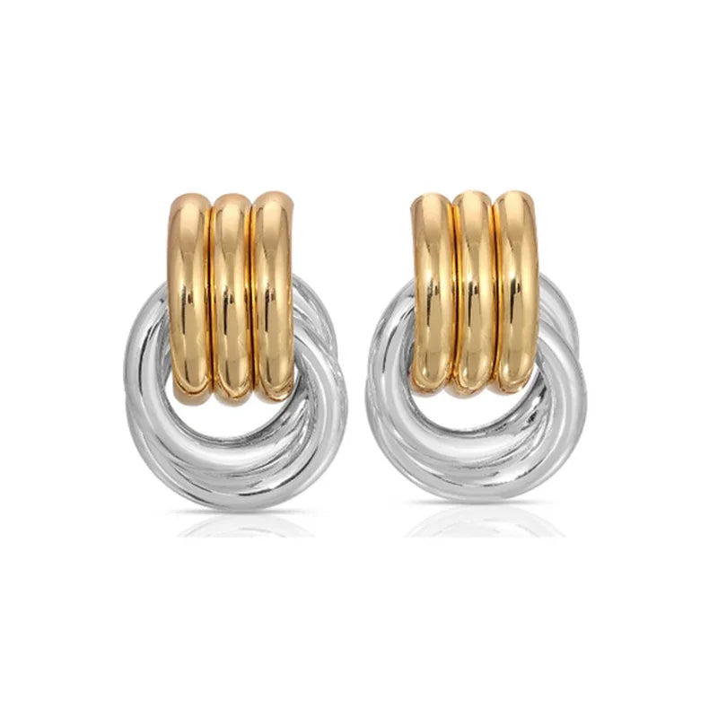 Aurora Twist Knot Earrings