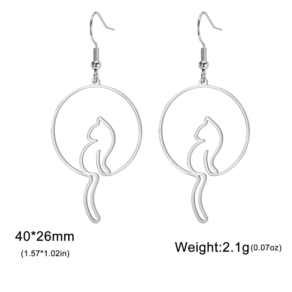 Adorable Cat Tail Earrings