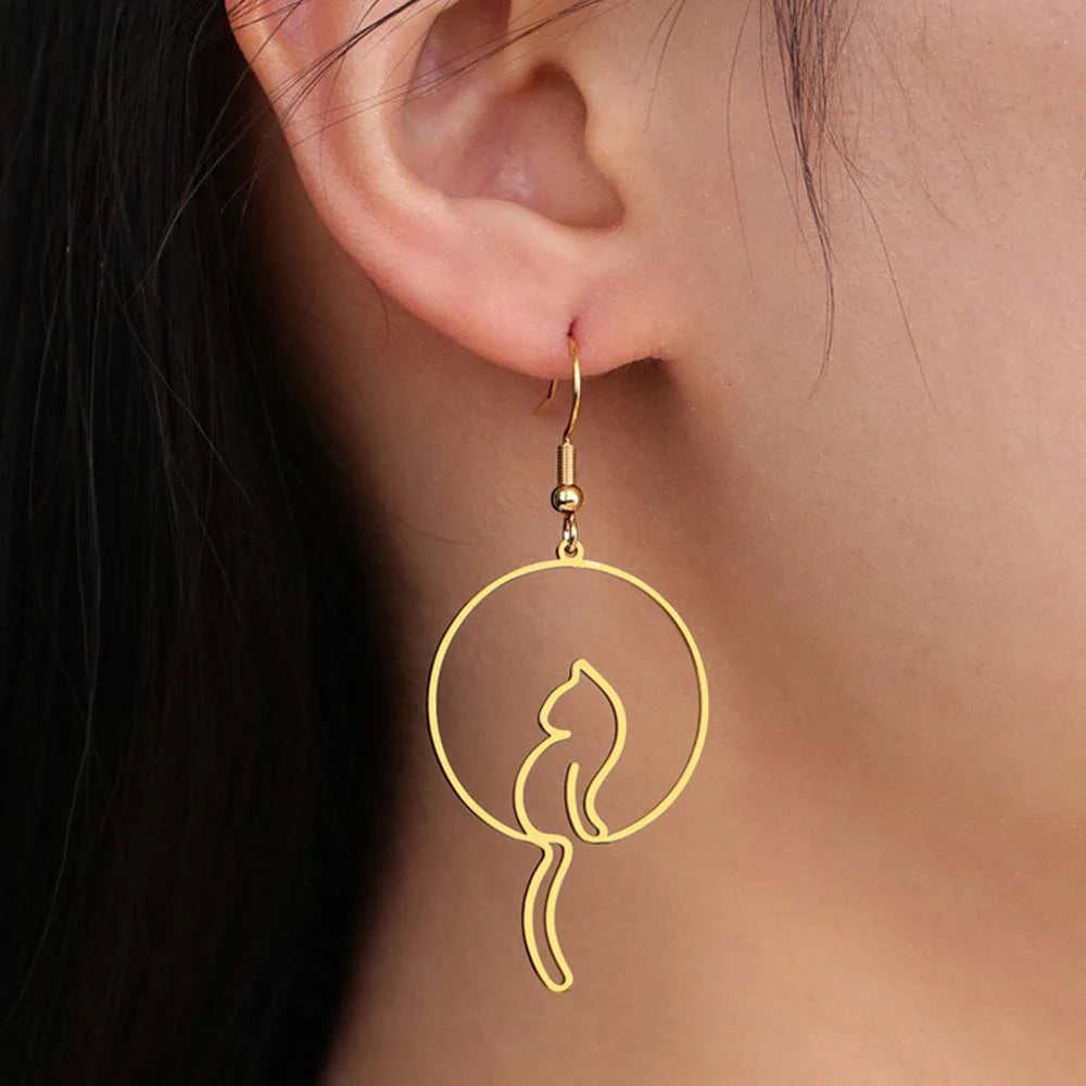 Adorable Cat Tail Earrings