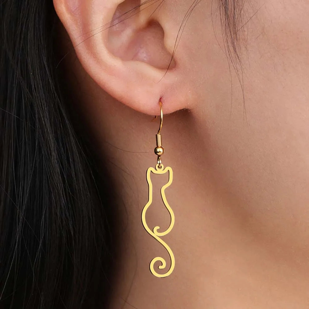 Adorable Cat Tail Earrings