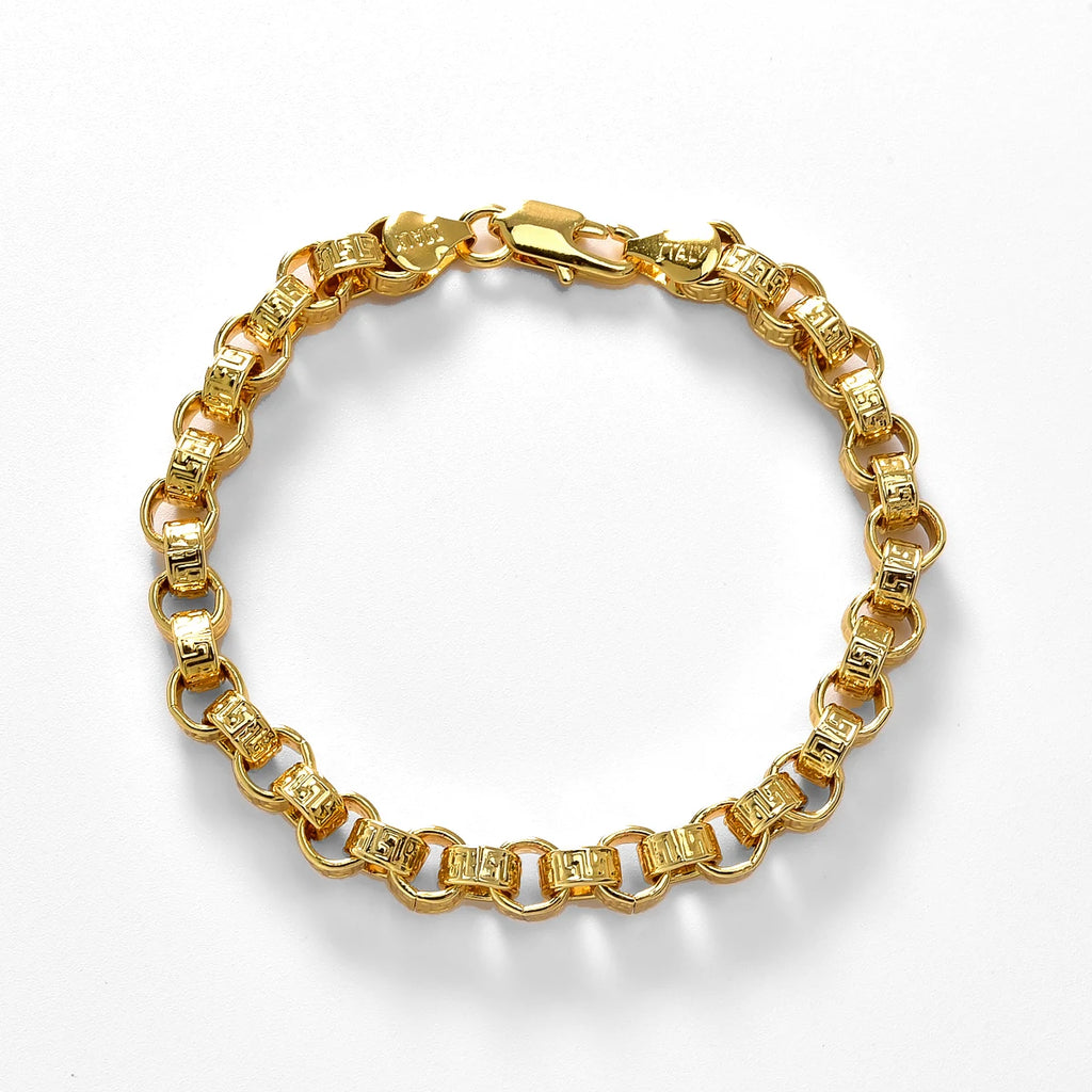 Italian Gold Braided Bracelet ✨ Timeless Luxury