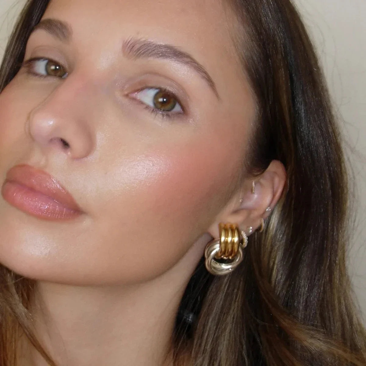 Aurora Twist Knot Earrings